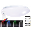 Plafonnier led blanc et couleur rvb 1100lm télécommande