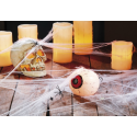 Bougies led en cire, forme oeil sanglant : déco halloween