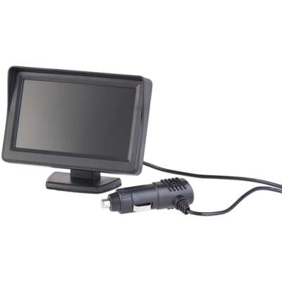 Caméra de recul intégrée support de plaque d'immatriculation lescars