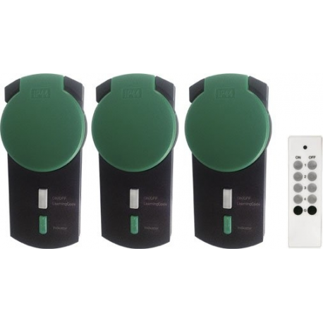 Adaptateurs secteurs télécommandables pour intérieur ou extérieur