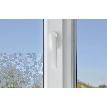 Sticker opaque auto-adhésif reliefs pour fenêtres et vitres de séparation