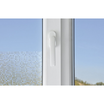 Sticker opaque auto-adhésif reliefs pour fenêtres et vitres de séparation