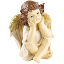 4 anges de noël décoratifs - 20 cm