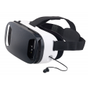 Casque vr pour smartphone jusqu'à 6" casque et micro intégrés