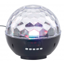 Enceinte bluetooth boule stroboscope rgb pour soirée disco