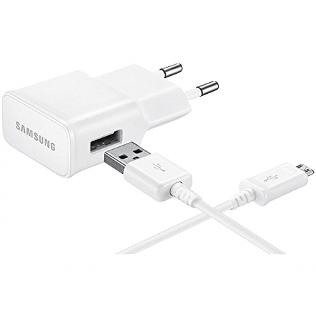 Chargeur secteur vers micro usb 2a samsung pour charge rapide