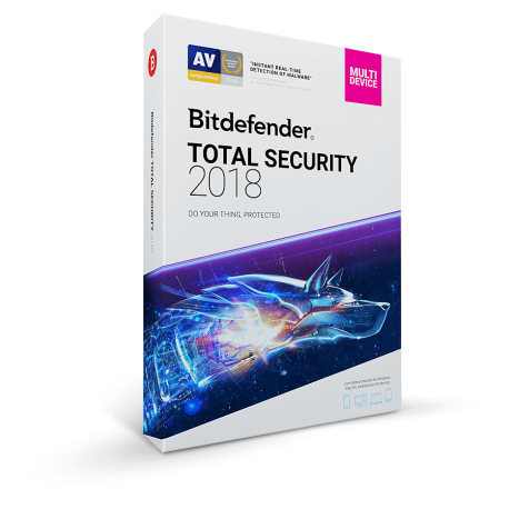 Bitdefender 2018 total security pour pc, mac, ios et android