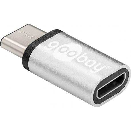 Adaptateur micro usb femelle vers usb type c mâle goobay