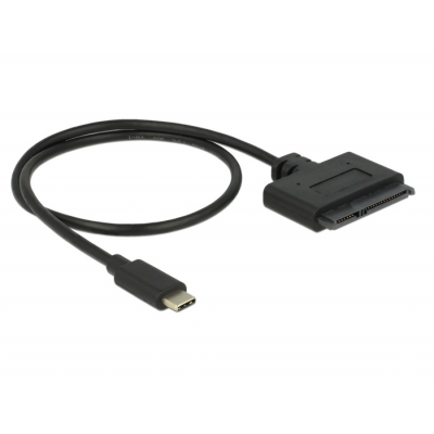 Câble adaptateur usb type c vers sata 2,5" delock 62673