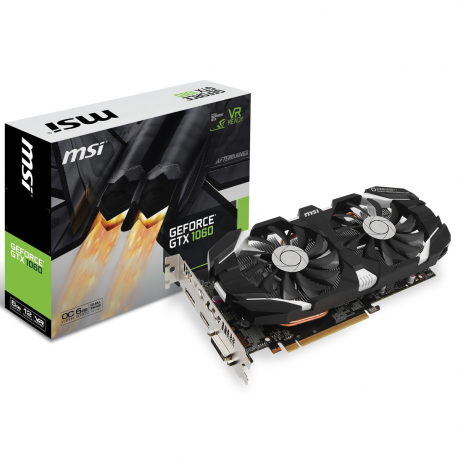 Carte graphique msi nvidia gtx1060 oc à 1759mhz 3go gddr5