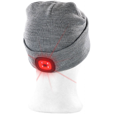 Bonnet mixte led avant et arrière pour running et ski