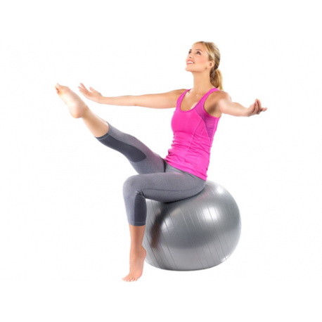 Gym ball 3 tailles pour musculation du dos, des abdos et yoga