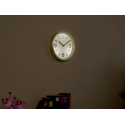 Horloge murale analogique éclairage automatique st leonhard