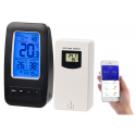 Thermomètre digital hygromètre, sonde externe et application infactory