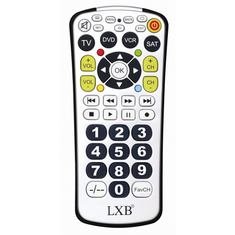 Télécommande universelle xxl pour 4 appareils lexibook st400