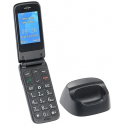 Téléphone mobile à clapet, grandes touches et sos : xl-947 simvalley