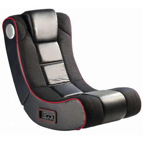 Fauteuil GAMER Massant Bluetooth 4.0 Rouge/Blanc par INOVALLEY