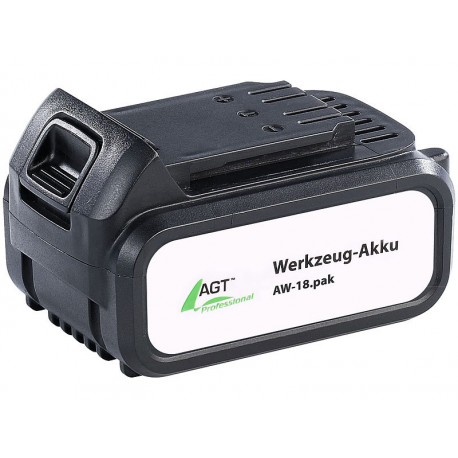 Batterie 18v - 4000 mah pour outils agt professional aw-18