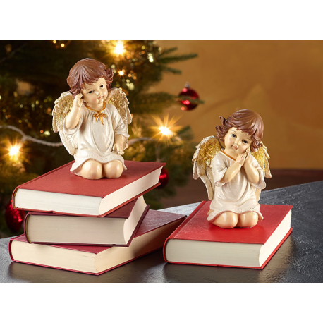 2 anges de noël décoratifs