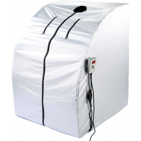 Sauna infrarouge portable 1 personne pas cher (2 radiateurs)