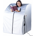 Sauna infrarouge portable 1 personne pas cher (2 radiateurs)