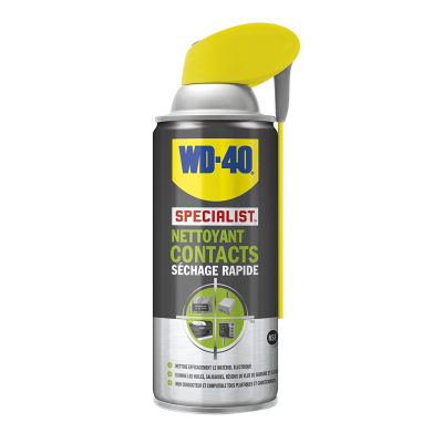 Nettoyant contacts dégraissant wd-40 bombe spray 250ml