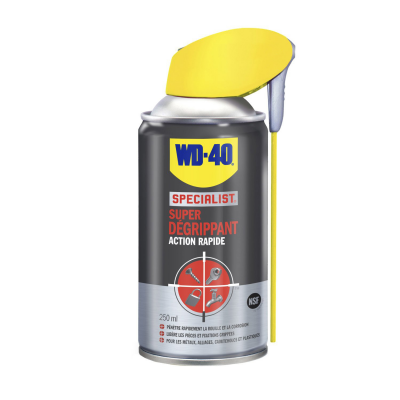 Bombe spray 250ml super dégrippante et hydrofuge wd-40
