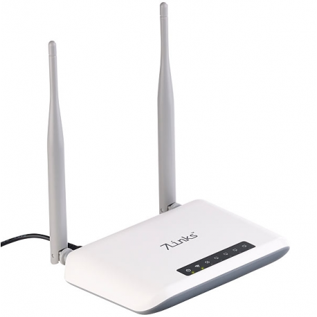 Mini routeur wifi 300 mbps, double antenne, 4 ports + wps