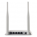 Mini routeur wifi 300 mbps, double antenne, 4 ports + wps