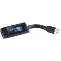 Wattmètre usb mâle/femelle protection surtension et surcharge