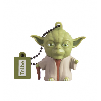 Clé usb star wars 16 go en gomme, modèle yoda