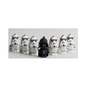 Clé usb star wars 16 go en gomme, modèle storm trooper