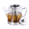 Théière-bouilloire 1,5 l passe-thé en acier inoxydable