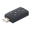 Carte son 7.1 externe usb sorties micro et casque xystec