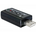 Carte son externe usb prises micro et jack spdif delock