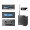 Radio réveil fm / dab+ compact batteries