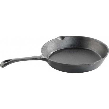 Poêle à frire / wok plat en acier forgé, diamètres 24 à 34 cm