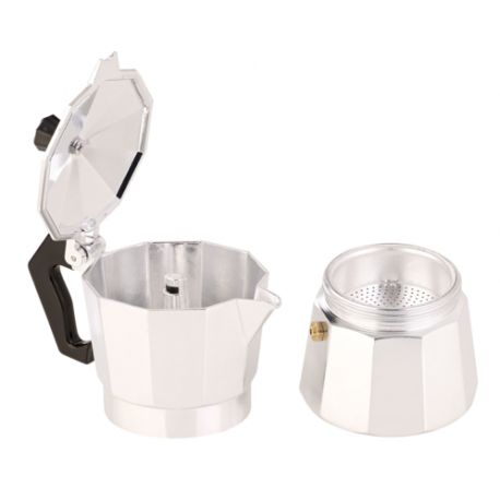 Cafetière à l'italienne 300 ml en aluminium pour 6 tasses