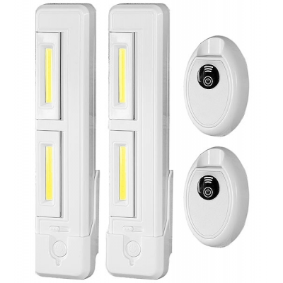 Réglettes led cob 80lm lampes orientables et télécommandes