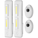 Réglettes led cob 80lm lampes orientables et télécommandes