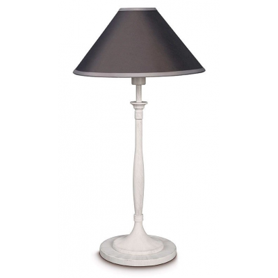 Lampe de table rétro philips instyle pied métal style bois