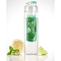 Gourde réutilisable filtre intégré pour fruit, 80 cl