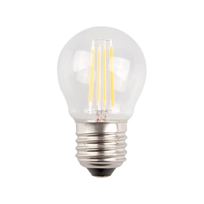 Ampoule led à filament a++, e27, 3,5 w, 360 lm, 360°, blanc