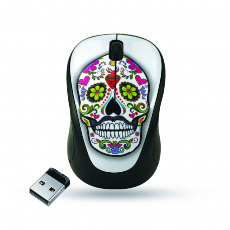 Mini souris filaire ou sans fil elypse vogue, 4 mortifs tendance