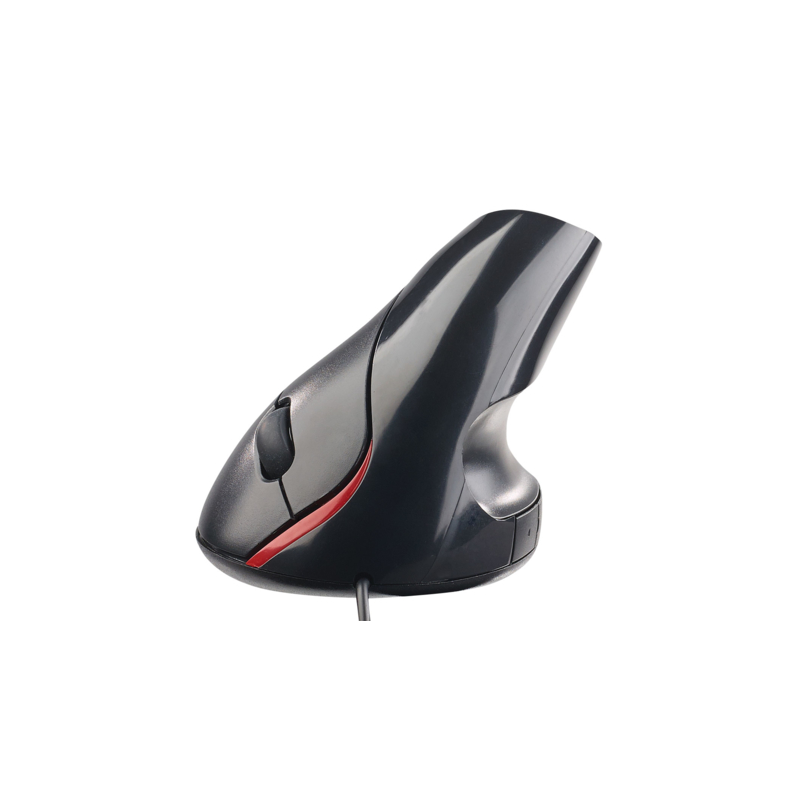 Souris USB filaire verticale 1600dpi pour douleurs du poignet