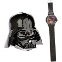 Montre analogique enfant star wars dark vador boîte 3d