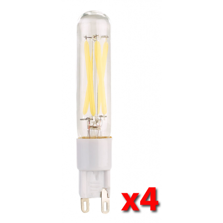 Ampoule g9 led à filament blanc chaud 3,6 w / 360 lm