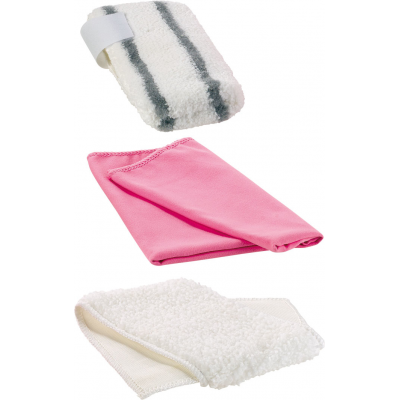 Pack de chiffons en microfibre  pour nettoyeurs vapeur sichler