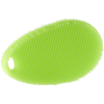 Brosse douce en silicone pour vaisselle, légumes et vêtements