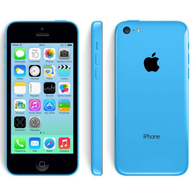 Iphone 5c 16 go bleu ou bleu (reconditionné) pas cher